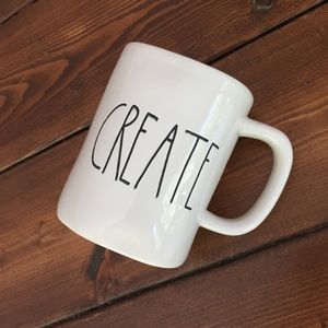 Rae Dunn CREATE ceramic mug